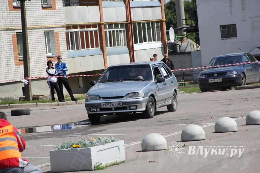 В Невеле состоялся финал по автоспринтслалому