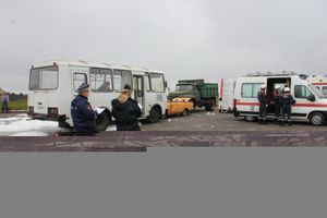 В Пскове прошла тренировка по ликвидации последствий ДТП (ФОТО)