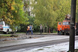Фотофакт: по улице Дьяконова затруднено движение