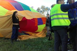 Аэронавты выполняют задания в Крепости (ФОТО)