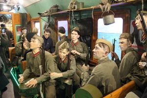 Великолучане знакомятся с «Поездом Победы» (ФОТО)