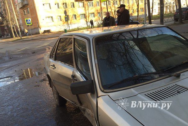 В Великих Луках произошло ДТП