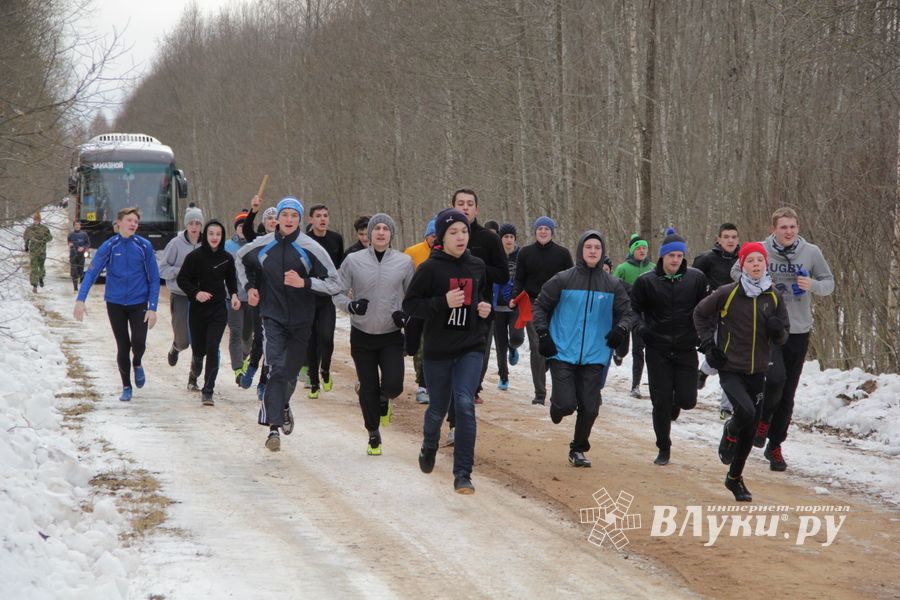 Легкоатлетический пробег Великие Луки — деревня Чернушки