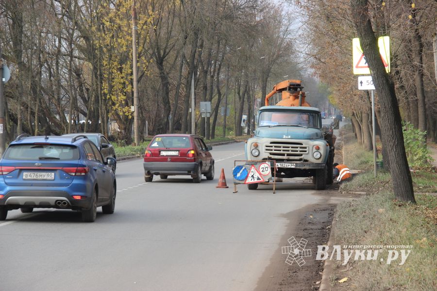 Вниманию автомобилистов – дорожные работы (ФОТО)