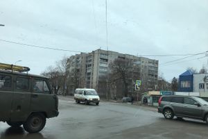 Возле автовокзала не работает светофор