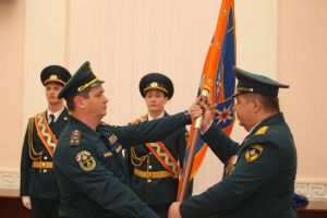 У спасателей Псковской области появилось собственное знамя (фото)