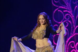  В ДК им. Ленина состоялся отчетный концерт студии восточного танца «Восточные сладости» (фото)