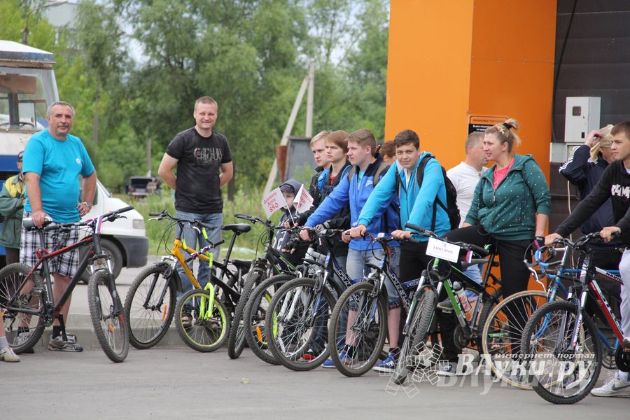 Велопробег в День города (фото)