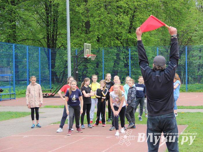 Великолукские школьники сдают ГТО (ФОТО)