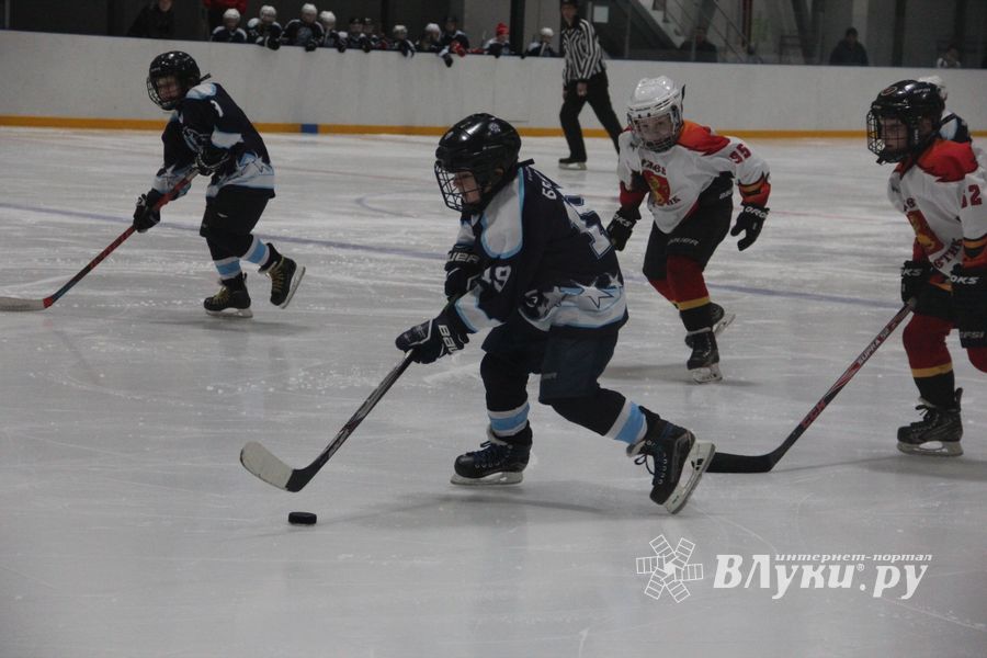 Товарищескике хоккейные игры между детскими командами прошли в Великих Луках (ФОТО)