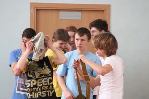 Конкурс «А ну-ка, парни!» прошёл в великолукской гимназии (фото)