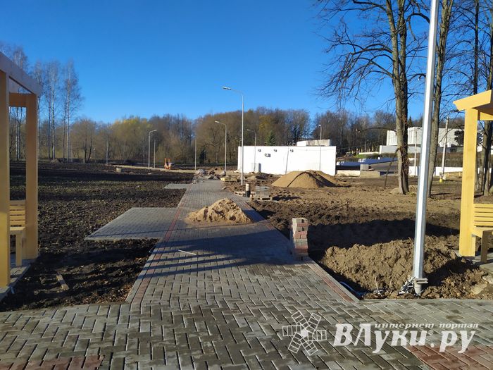 В парке «Петровском» появились перголы (ФОТО)