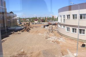 Строительство школы на Заслонова идёт к завершению (ФОТО)