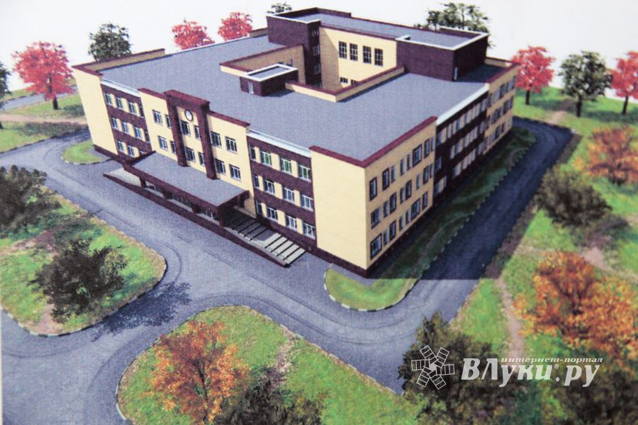 Новую школу на Гагарина в Великих Луках начинят технологиями (ФОТО)