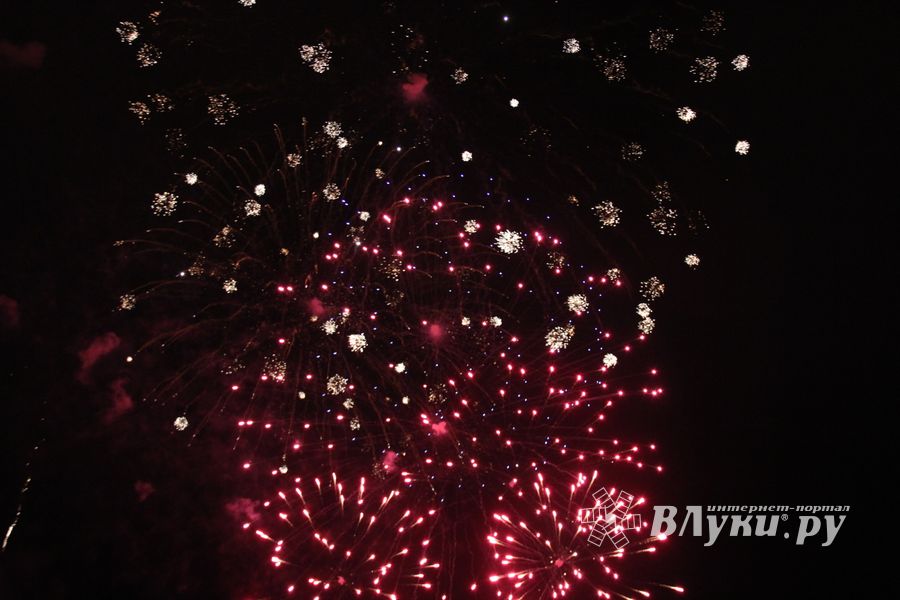 В Великих Луках зажглась новогодная ёлка (ФОТО)