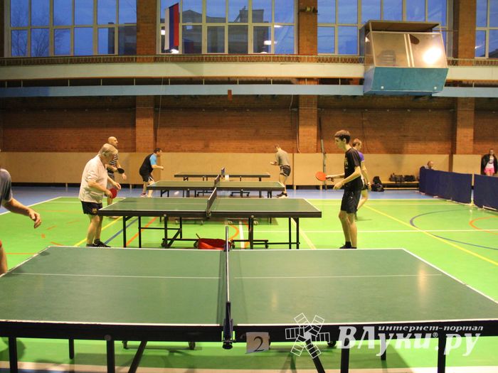В Великих Луках прошёл чемпионат по настольному теннису