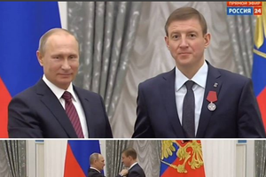 Андрей Турчак получил орден «За заслуги перед Отечеством» из рук Президента Путина (ФОТО)