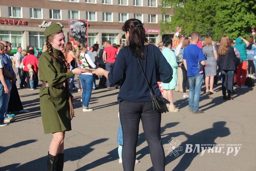 Праздничный салют в честь Дня Победы был дан в Великих Луках (ФОТО)