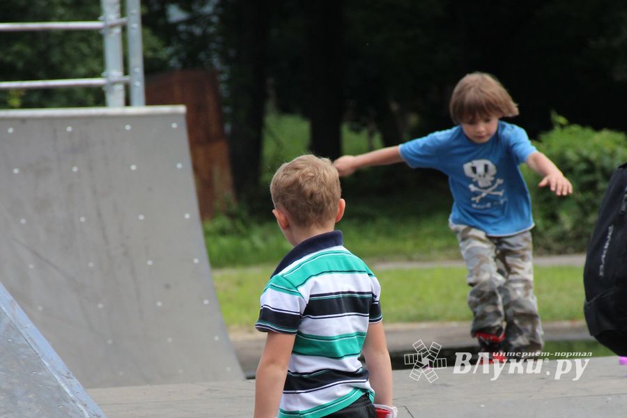 Открытие скейт-парка