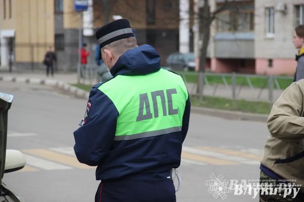 В Великих Луках задержан нетрезвый водитель
