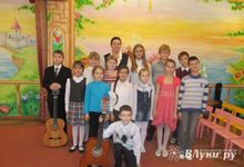 Великолукские юные музыканты посетили детский сад «Солнышко» (фото)