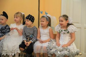 новый год в саду