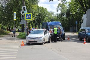 ДТП на перекрёстке Ботвина-Гастелло (ФОТО)