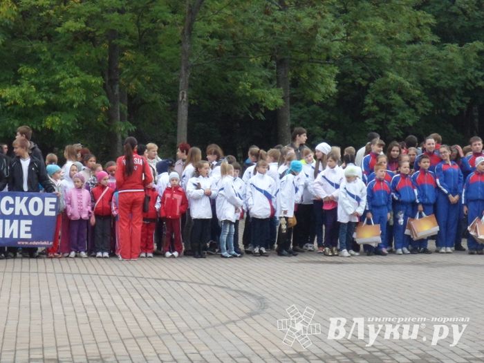 Великие Луки встретили олимпийских чемпионов (ФОТО)