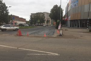 Ремонт на улице Ботвина (ФОТО)