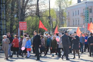 Первомайская демонстрация КПРФ