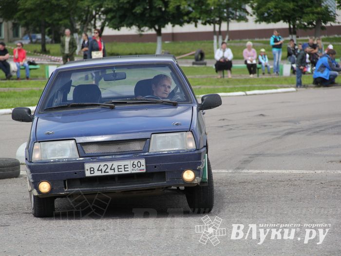 В Невеле состоялся финал по автоспринтслалому