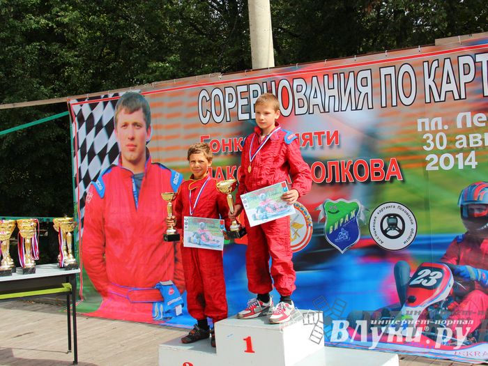 ​Великолучанин Николай Маркевич стал серебряным призером чемпионата г. Великие Луки по картингу (фото)