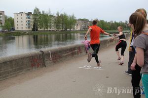 В Великих Луках прошла весенняя городская эстафета (фото)