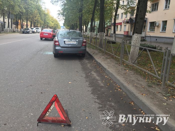 Автомобиль великолучанина попал под «обстрел» (ФОТО)