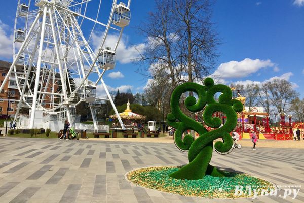 Великолукский городской парк рассказал о новых аттракционах (ФОТО)