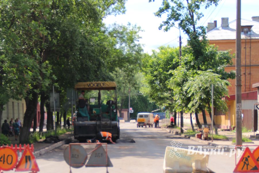 На Вокзальной в Великих Луках заканчивается ремонт (ФОТО)