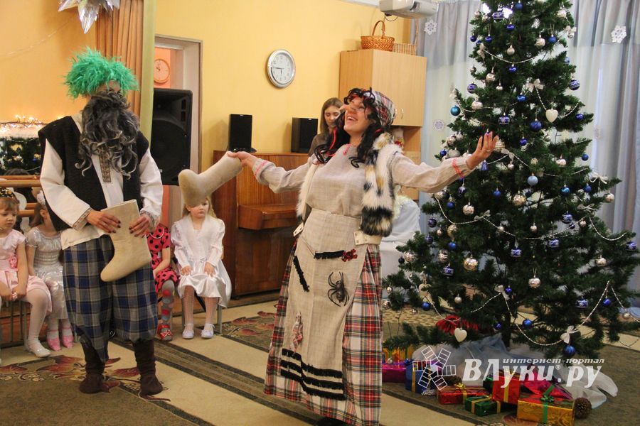 новый год в саду