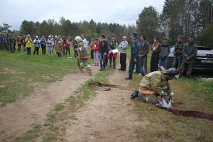 Пожарная эстафета в «Походе Первокурсника-2016» (ФОТО)
