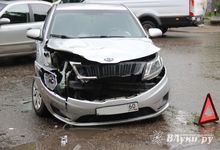 ДТП на проспекте Октябрьском (ФОТО)