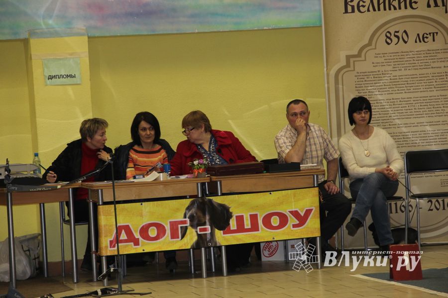 Всероссийская выставка собак в Великих Луках (фото)