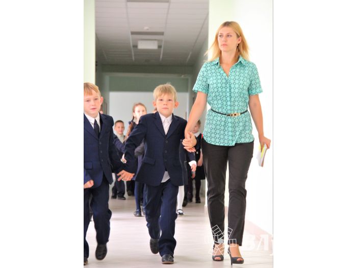 Первоклассников школы №13 посвятили в пешеходы (ФОТО)