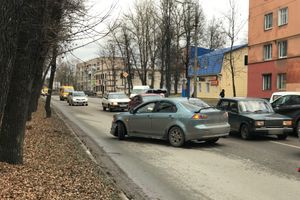На проспекте Гагарина произошло ДТП (ФОТО)