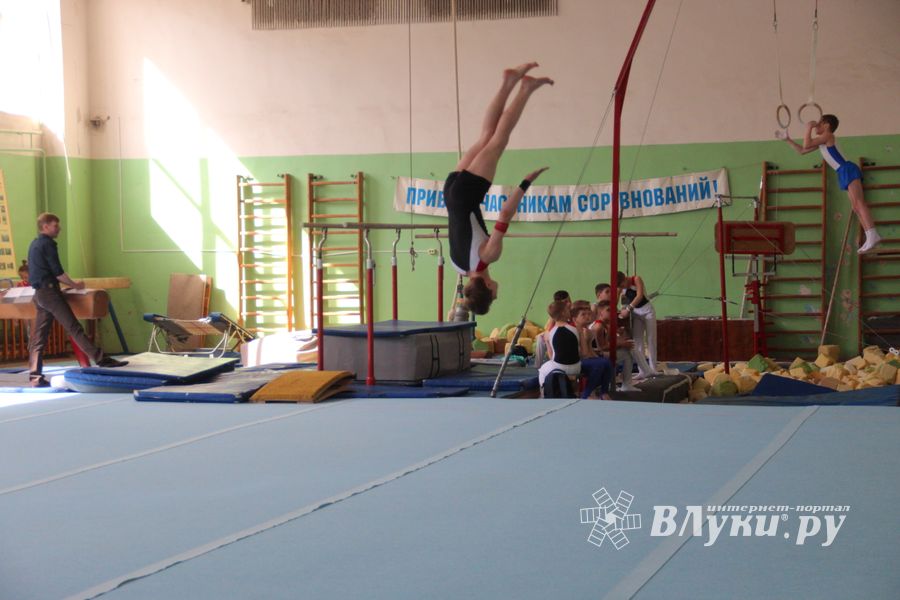 В Великих Луках проходит открытое первенство по спортивной гимнастике (ФОТО)
