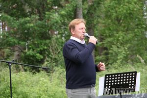 Торжественная церемония закладки Камня Памяти у деревни Каськово