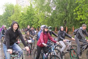 Зигзаг здоровья выполнили великолукские велосипедисты (ФОТО)