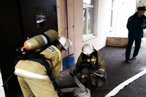 Условный пожар в Струго-Красненской районной больнице ликвидирован (фото)