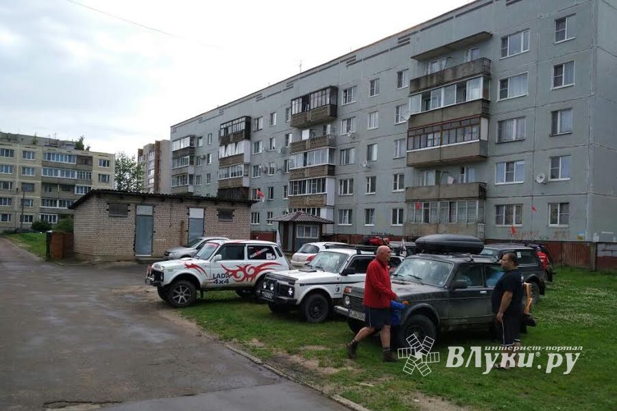  В Великие Луки приехали немцы на «Нивах»  (ФОТО)