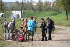 В Великолукской крепости прошёл Чемпионат Псковской области по рубке шашкой (ФОТО)