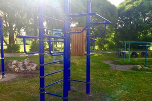 На Дятлинке появилась площадка для занятий варкаутом (ФОТО)