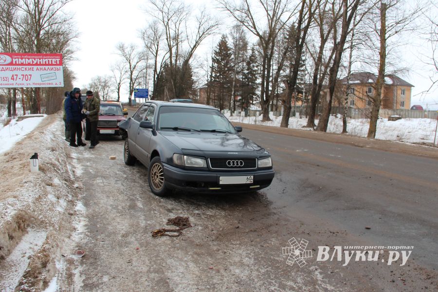 ДТП в районе великолукской райбольницы (ФОТО)